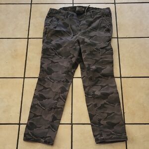 Torrid Black Camouflage Cargo Pants